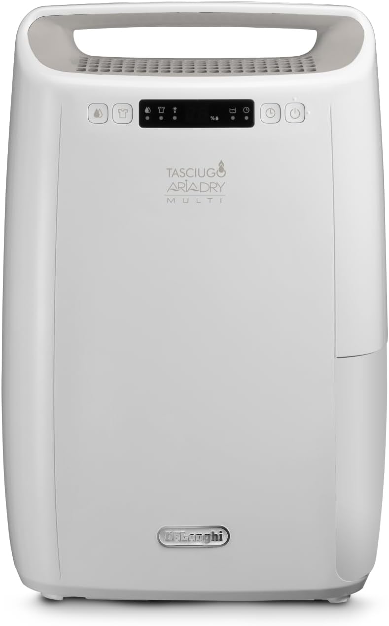 DeLonghi Tasciugo AriaDry deshumidificador 14L filtro bio-silver drenaje continuo