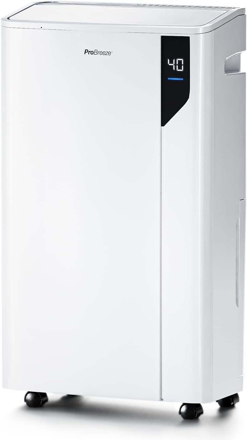 Pro Breeze deshumidificador 12L tanque grande secado ropa