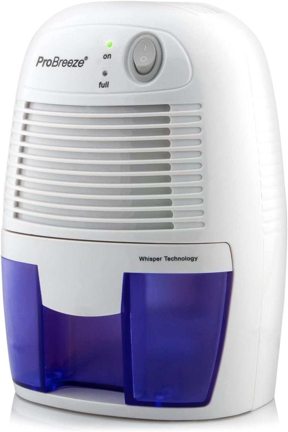PRO BREEZE deshumidificador desecante pequeño 500ml silencioso portátil
