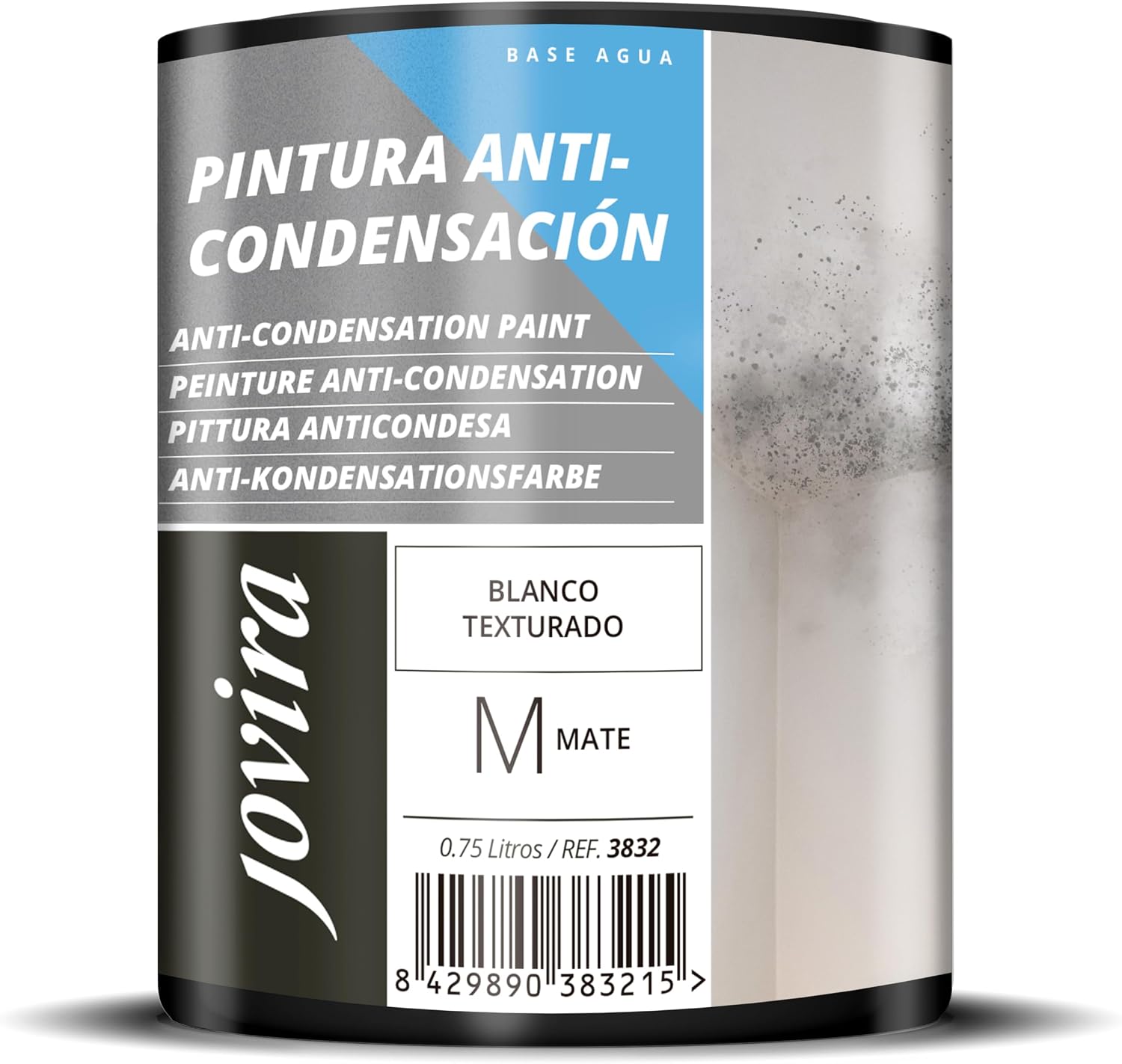 Pintura anticondensación blanco paredes humedad