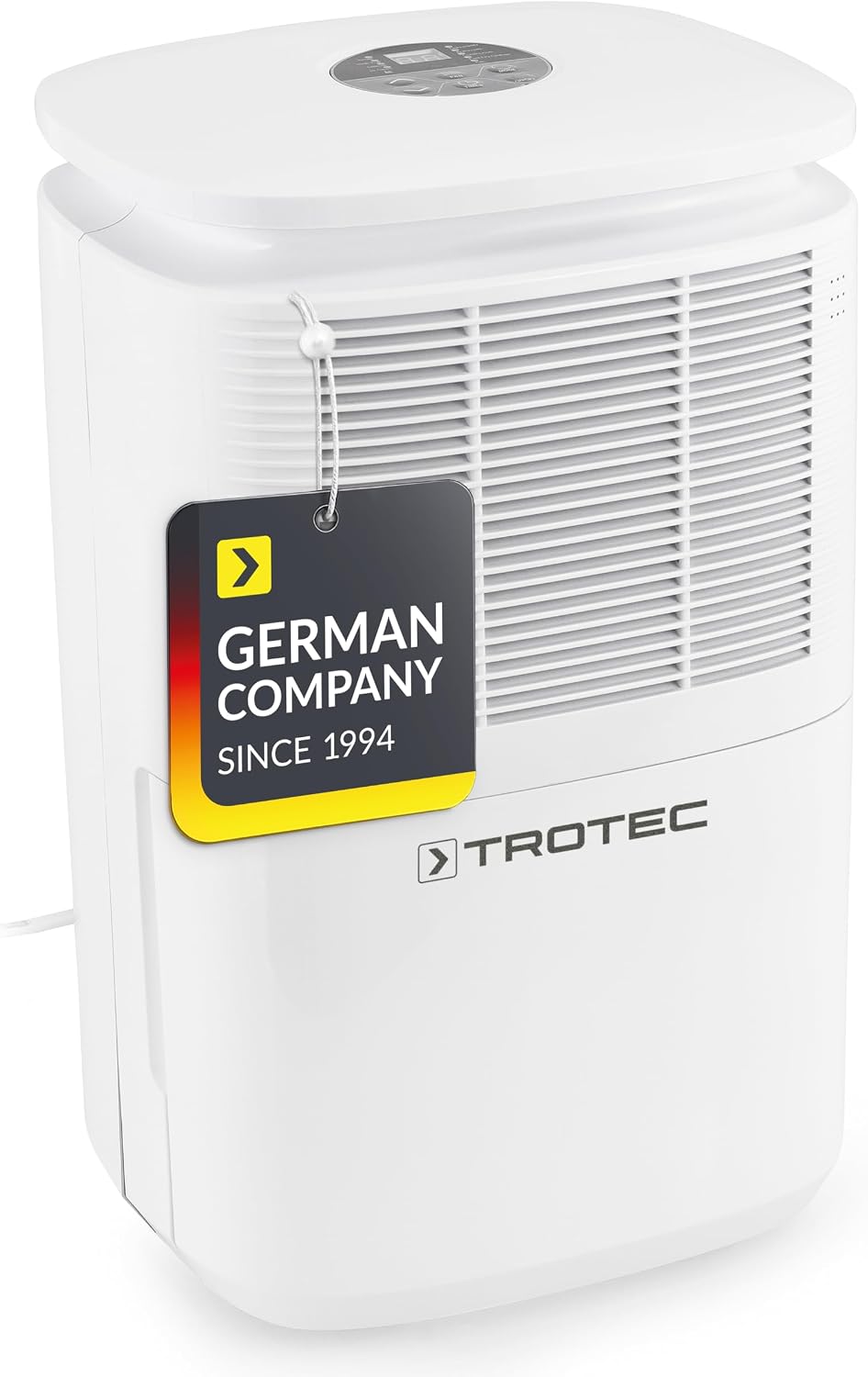 TROTEC deshumidificador 10L secado ropa purificador luz LED tricolor drenaje continuo